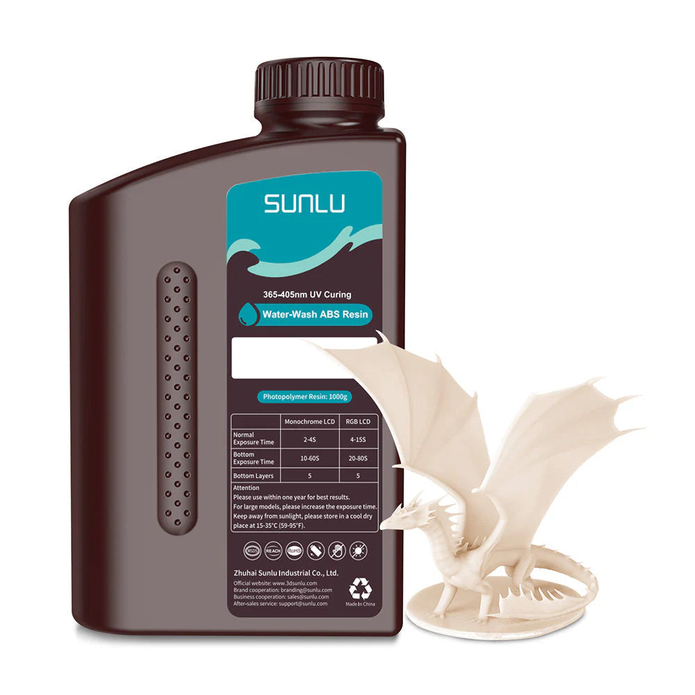 [MOQ: 6Bottles] ABS Like Resin and Water-wash ABS Like Resin 1000G
