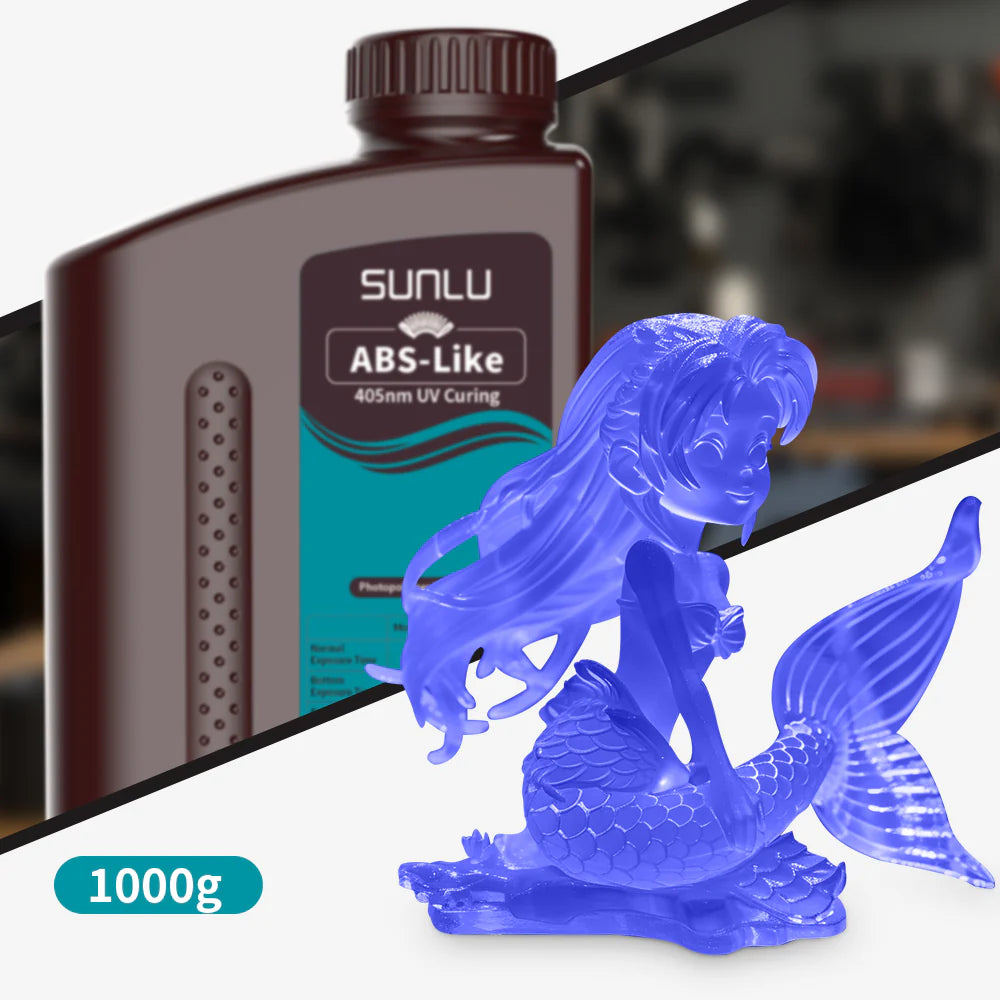 [MOQ: 6Bottles] ABS Like Resin and Water-wash ABS Like Resin 1000G