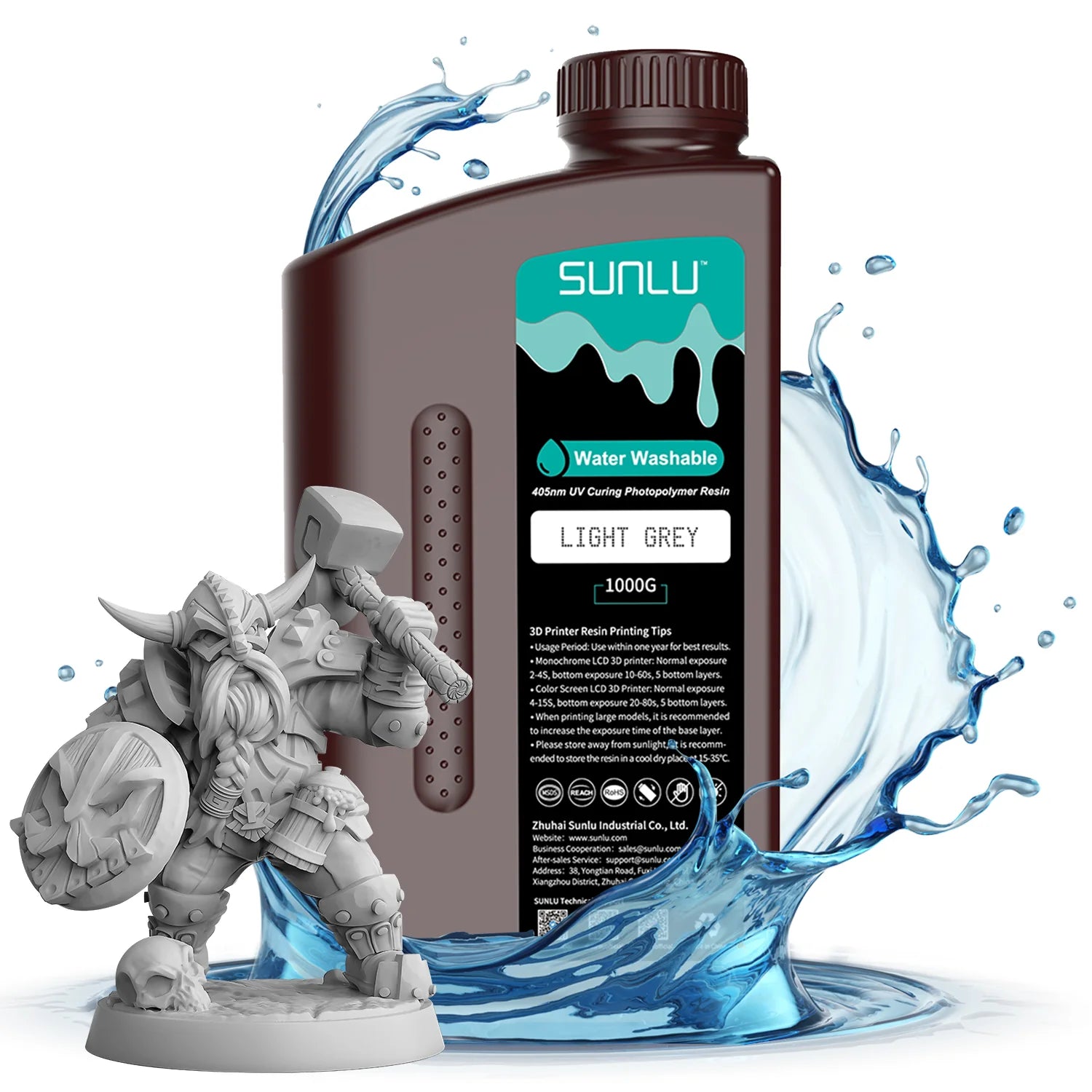 [Get 5 for the Price of 4] 1000g Standard Resin, Water-wash Standard Resin and Standard Plus Resin