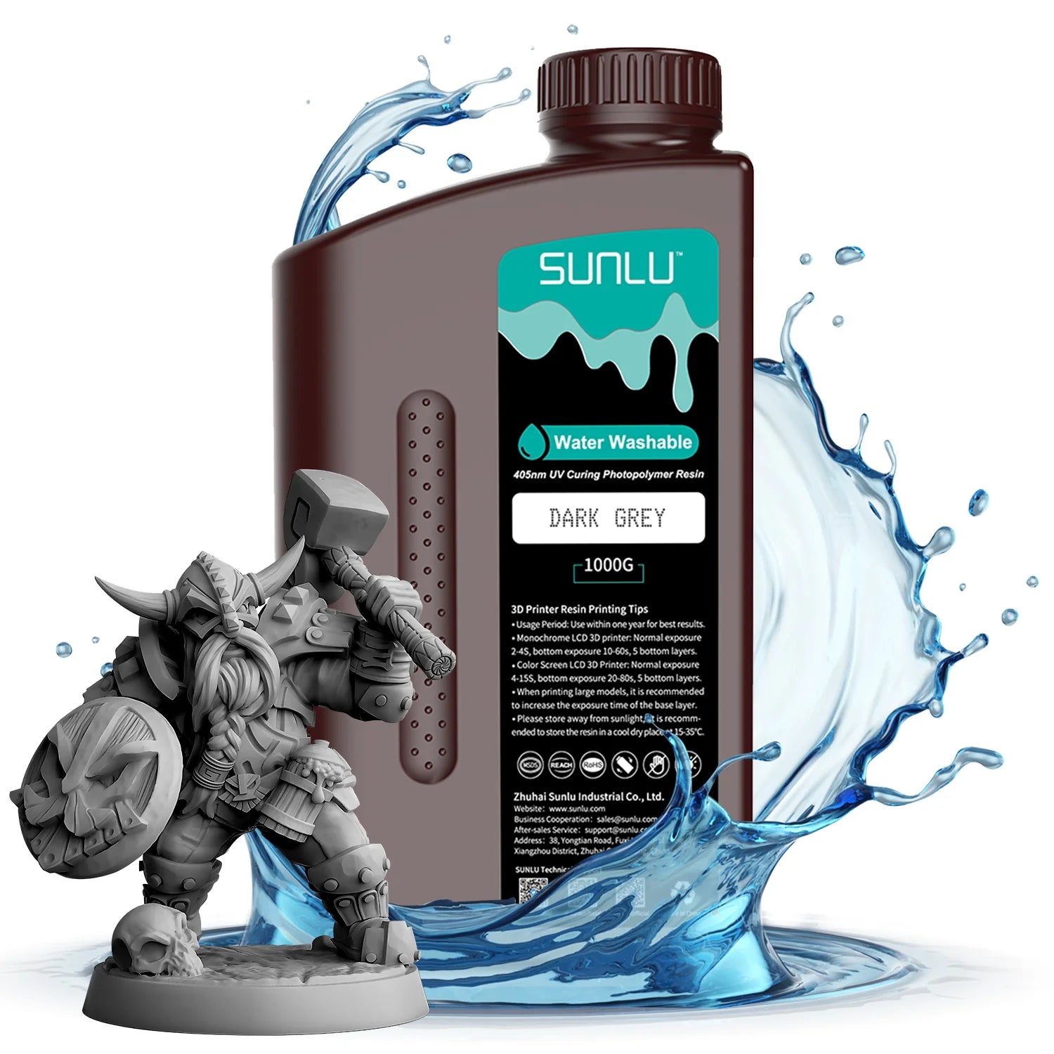 [Get 5 for the Price of 4] 1000g Water-wash Standard Resin