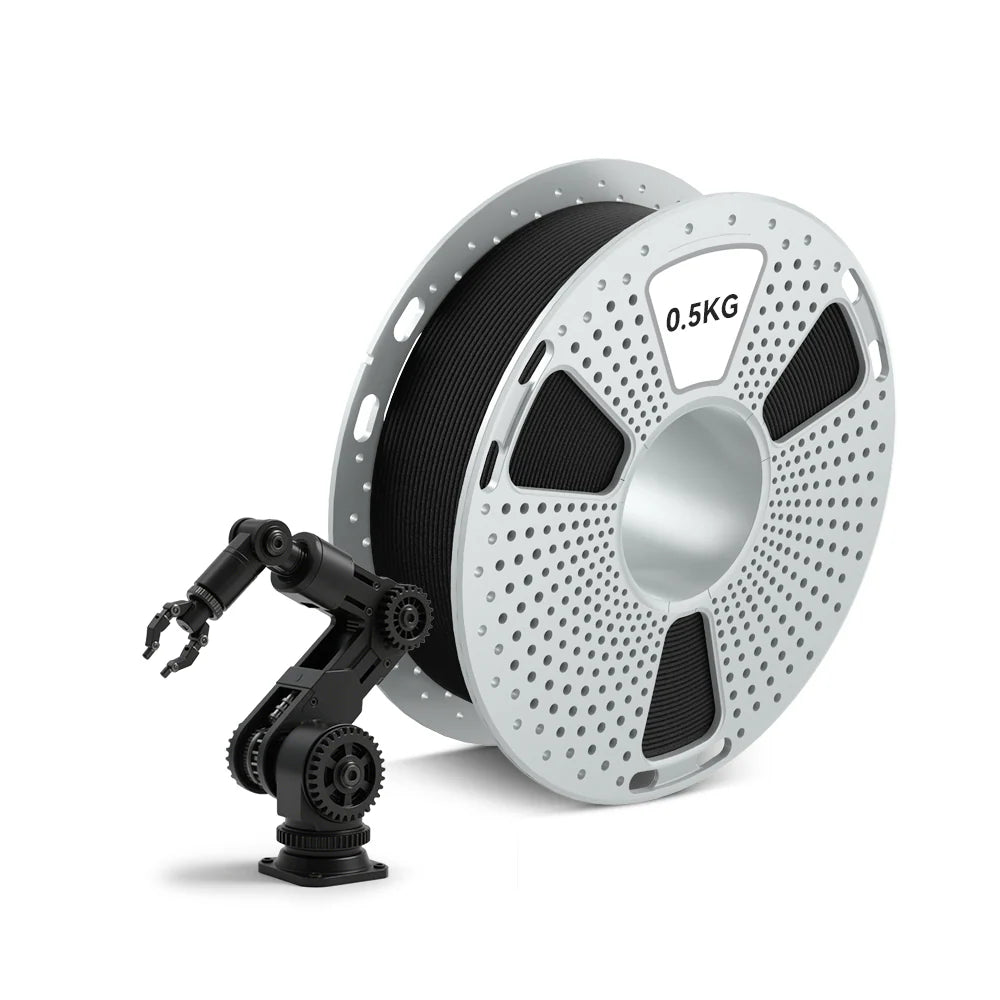 Nylon-6 Carbon Fiber (PA6-CF) 3D Printer Filament 0.5KG-1KG